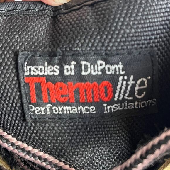 Duck Boots Womens 9 Leather Winter Rain Insulated Insoles of DuPont Thermo Lite - Picture 7 of 8